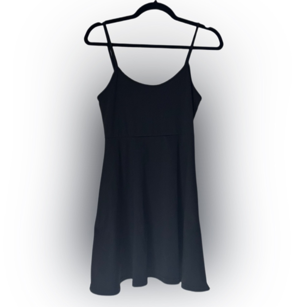 NWOT Black Skater Dress